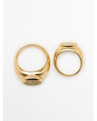 MASSIMO DUTTI - Little Finger Ring Set - Lyst