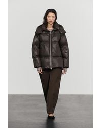 MASSIMO DUTTI - Down Jacket With Mitten Detail - Lyst