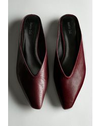 MASSIMO DUTTI - Soft Leather Mules - Lyst