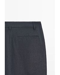 MASSIMO DUTTI - Total Look 100% Melange Linen Pants - Lyst