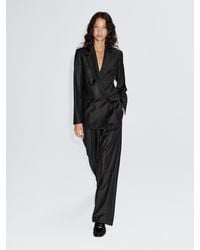 MASSIMO DUTTI - Blazer Doppiopetto 100% Lana - Lyst