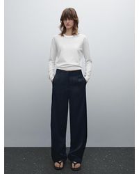 MASSIMO DUTTI - Strickpullover Mit Baumwolle - Lyst