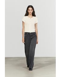 MASSIMO DUTTI - Crochet Knit Cardigan - Lyst