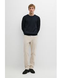 MASSIMO DUTTI - Slim Fit Corduroy Pants - Lyst