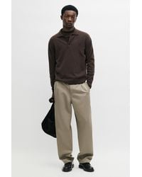 MASSIMO DUTTI - Relaxed Fit Pants With Dart Detail - Lyst