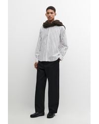 MASSIMO DUTTI - 100% Cotton Regular Fit Striped Shirt - Lyst