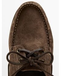 MASSIMO DUTTI - Leather Deck Shoes - Lyst
