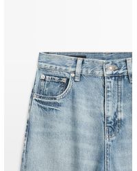 MASSIMO DUTTI - Wide-Leg Jeans - Lyst