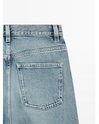 MASSIMO DUTTI - Jeans Flare Fit Tiro Alto - Lyst