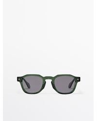 MASSIMO DUTTI - Geometric Sunglasses - Lyst