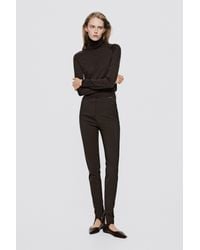MASSIMO DUTTI - 100% Wool Knit Sweater With Button Detail - Lyst