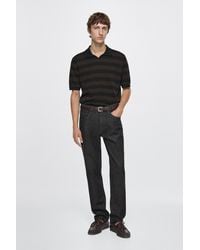 MASSIMO DUTTI - Lightweight Tapered Fit Jeans - Lyst
