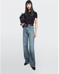 MASSIMO DUTTI - High-Waist Wide-Leg Jeans - Lyst