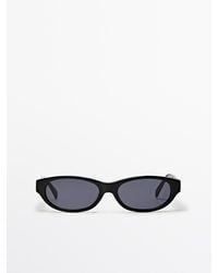 MASSIMO DUTTI - Narrow Sunglasses - Lyst
