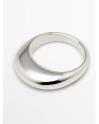 MASSIMO DUTTI - Set Of Textured Enamelled Rings - Lyst