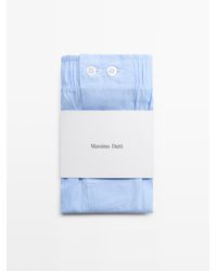 MASSIMO DUTTI - 100% Cotton Striped Boxers - Lyst