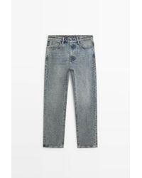 MASSIMO DUTTI - Tapered Fit Jeans - Lyst
