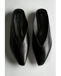MASSIMO DUTTI - Soft Leather Mules - Lyst