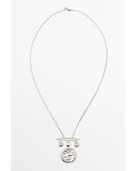 MASSIMO DUTTI - Long Coin Necklace - Lyst