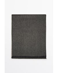 MASSIMO DUTTI - 100% Cashmere Two-Tone Double-Faced Scarf - Lyst