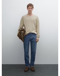 MASSIMO DUTTI - Tapered Fit Jeans - Lyst
