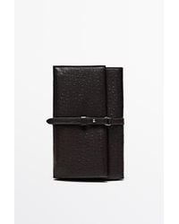 MASSIMO DUTTI - Textured Nappa Leather Jewelry Case - Lyst