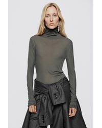 MASSIMO DUTTI - Oval Piece Dangle Earrings - Lyst
