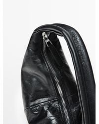 MASSIMO DUTTI - Mini Nappa Leather Half-Moon Bag - Lyst