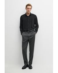 MASSIMO DUTTI - Slim Fit Stretch Shirt - Lyst