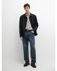 MASSIMO DUTTI - Total Look Linen Jacket With Flecked Detail - Lyst