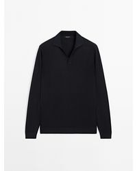 MASSIMO DUTTI - Gebreide Trui Met Polokraag - Lyst