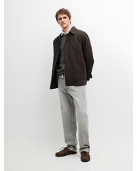MASSIMO DUTTI - Linen Total Look Overshirt With Pocket Details - Lyst
