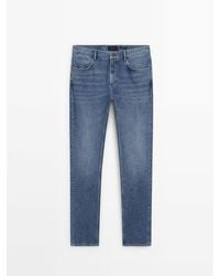 MASSIMO DUTTI - Regular-Fit Stonewash Jeans - Lyst