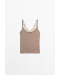 MASSIMO DUTTI - Top - Lyst
