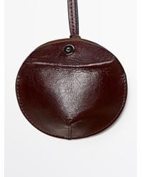 MASSIMO DUTTI - Foldable Nappa Leather Airpods Case - Lyst