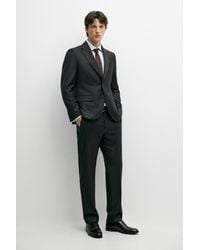 MASSIMO DUTTI - 100% Cool Wool Suit Blazer - Lyst