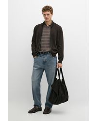 MASSIMO DUTTI - 100% Cotton Knit Cardigan - Lyst
