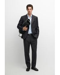 MASSIMO DUTTI - 100% Wool Suit Pants - Lyst