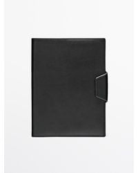 MASSIMO DUTTI - Nappa Leather Notebook Cover - Lyst