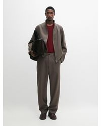 MASSIMO DUTTI - Cool Wool Blend Jacket - Lyst