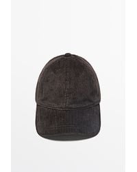MASSIMO DUTTI - Corduroy Cap - Lyst