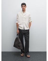 MASSIMO DUTTI - Camisa Regular Fit Raya Diplomática - Lyst