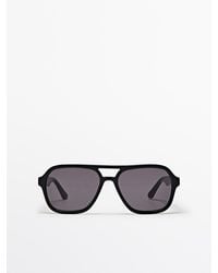 MASSIMO DUTTI - Aviator Sunglasses - Lyst
