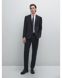 MASSIMO DUTTI - Anzugblazer Aus 100 Wolle - Lyst