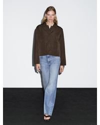 MASSIMO DUTTI - Giacca Corta Imbottita Water Repellent - Lyst