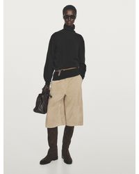 MASSIMO DUTTI - Pull À Col Roulé En Maille 100 Cachemire - Lyst