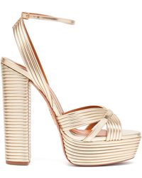Aquazzura Platform Heels For Women Lyst Com