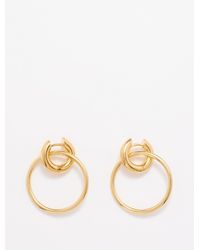 Otiumberg - San Raphael 14kt Gold-vermeil Hoop Earrings - Lyst