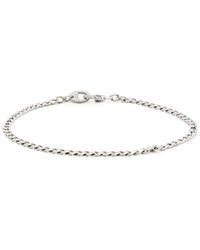 Miansai Annex Curb-chain Sterling-silver Bracelet - Metallic