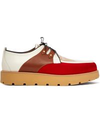 Christian Louboutin Creepers en cuir Marcello Crepe - Rouge